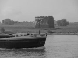 de rivier- Rijn in Duitsland foto