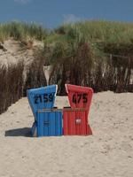 langeoog eiland in de Noordzee foto