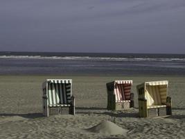 langeoog eiland in de Noordzee foto