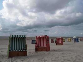 de eiland van langeoog foto