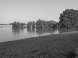 de rivier- Rijn in Duitsland foto