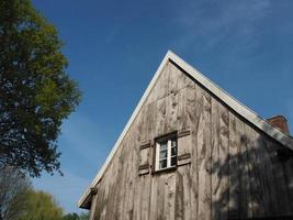 voorjaar tijd in de Duitse dorp weseke foto