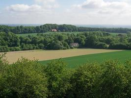 de Duitse baumberge in de buurt billerbeck foto