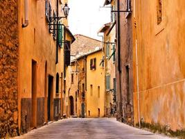 middeleeuwse Italiaanse straat