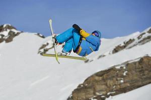 skiër portret visie foto