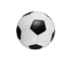 voetbal op een witte achtergrond foto