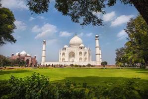 Taj Mahal in India foto