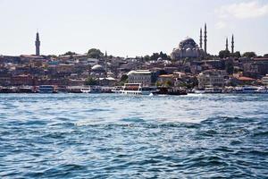 gouden toeter kanaal en Istanbul, foto