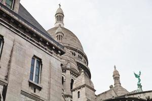 basilica sacre coeur in Parijs foto