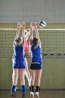 volleybal spel visie foto