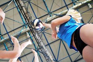 volleybal spel visie foto