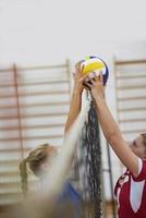 volleybal spel visie foto