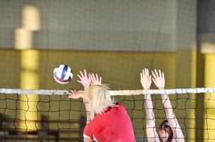 volleybal spel visie foto