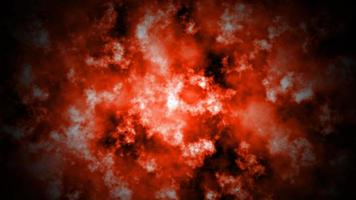 rood glimmend ruimte brand deeltje poeder stromen voor abstract kunst fantasie beweging zilver achtergrond foto