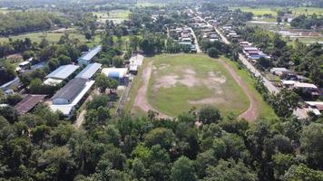 antenne visie van berg is mooi in Thailand foto