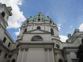 Karlskirche kerk in Wenen foto