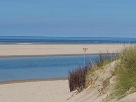 eiland spiekeroog in duitsland foto