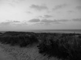 spiekeroog eiland in de noorden zee foto