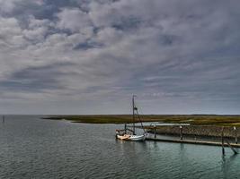 eiland spiekeroog in duitsland foto