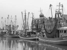 spiekeroog eiland in de noorden zee foto