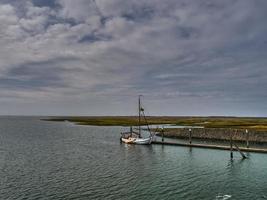 eiland spiekeroog in duitsland foto