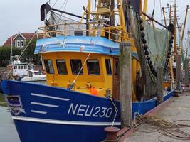 de haven van neuharlingersiel foto