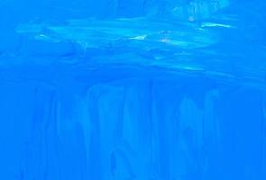 diep blauw en wit abstract achtergrond. azuur blauw kleur achtergrond. olie getextureerde schilderen. borstel beroertes Aan papier. modern kunst foto