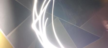 licht Speel met laag snelheid is geschikt voor abstract achtergronden foto