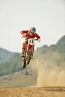 motorcross fiets visie foto