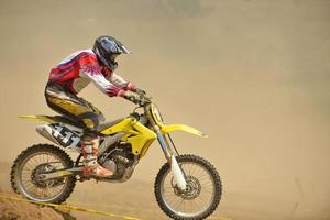 motorcross fiets visie foto