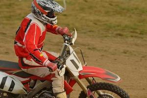 motorcross fiets visie foto