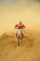 motorcross fiets visie foto