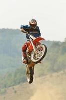 motorcross fiets visie foto