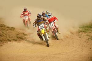 motorcross fiets visie foto