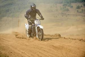 motorcross fiets visie foto