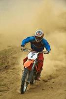 motorcross fiets visie foto