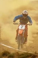 motorcross fiets visie foto