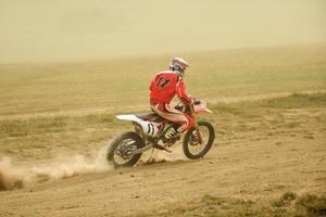 motorcross fiets visie foto