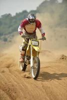 motorcross fiets visie foto