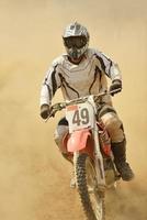 motorcross fiets visie foto