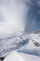 berg matterhorn zermatt zwitserland foto