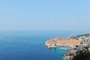 Dubrovnik landschap visie foto