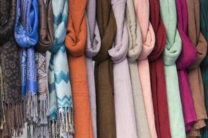 zijde pashmina Bij de markt foto