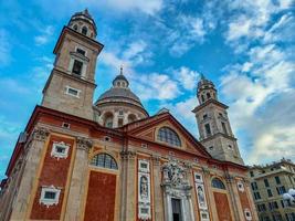 carignano kerk in Genua foto