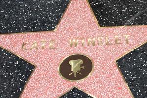 los angeles, 17 maart - kate winslet ster bij de kate winslete hollywood walk of fame ster ceremonie in w hotel op 17 maart 2014 in los angeles, ca foto