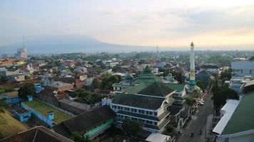 malang stad ochtend- atmosfeer foto