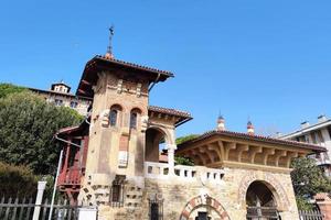 gino coppederen beroemd architect historisch villa paleis in Genua, Italië foto