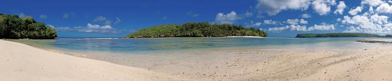 Tonga Polynesië paradijs kristal water poster panorama foto