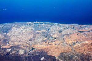 muscat Arabisch stad- antenne visie landschap foto