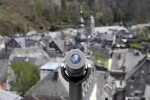 gezichtspunt in monschau, Duitsland foto